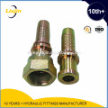 With 2 years warrantee factory supply high pressure hydraulic pipe fittings hydraulic hose fitting one piece fitting